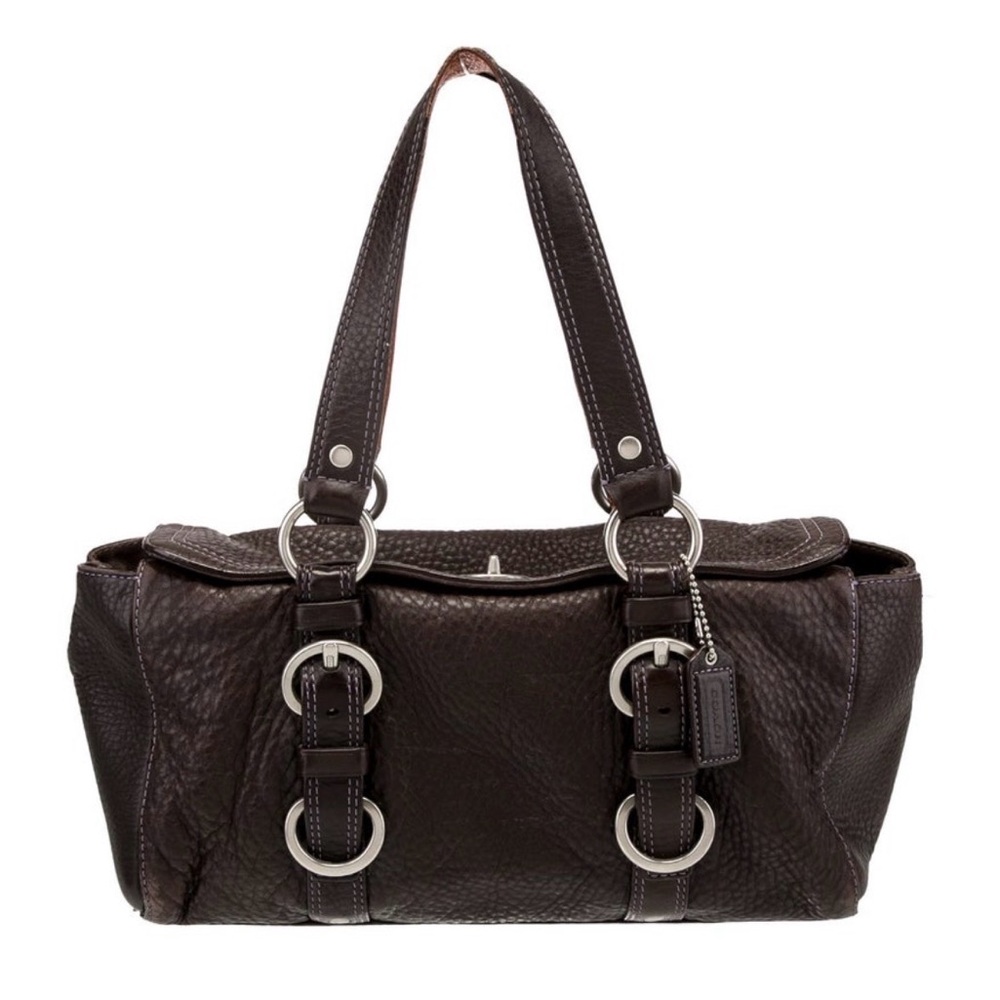 Vintage Chocolate brown Coach Chelsea satchel